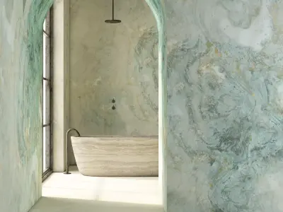 Collection of Wallpaper Albedo Materials for Interior Design Texture