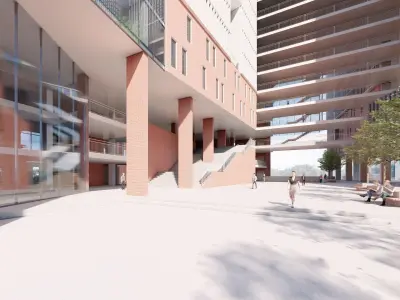 UNIVERSITY BUILDING 3DMODEL 3D model