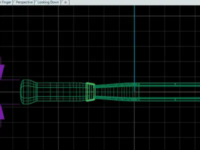 Pickleall Rocket Pendant 3D print model