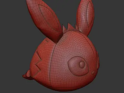 jolteon pokemon kids 3D model