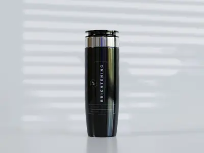 Brightening Cream Low-poly 3D model