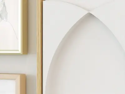 Gallery Wall 74 3D model