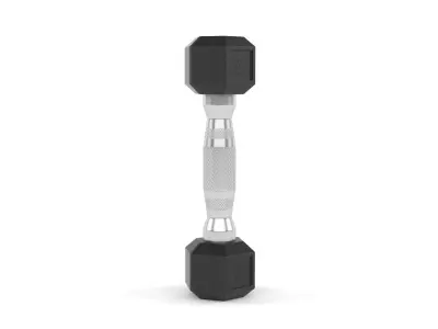 Rubber Dumbbell 3D model