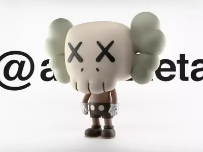 Kaws Companion Funko Pop for Print 3D print model