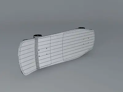 1987 Blockhead Sam Cunningham "Sticky" model skateboard Free 3D model