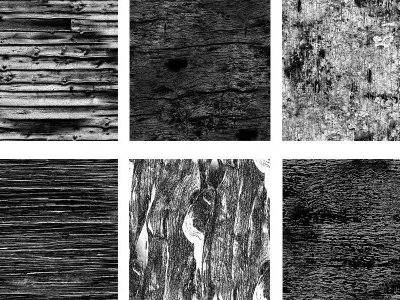 100 Wood Stencil High Quality 4k Low-poly 3D model