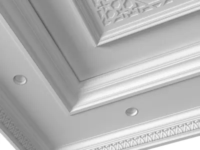 Ceiling in oriental style Arabic Ceiling 3D model