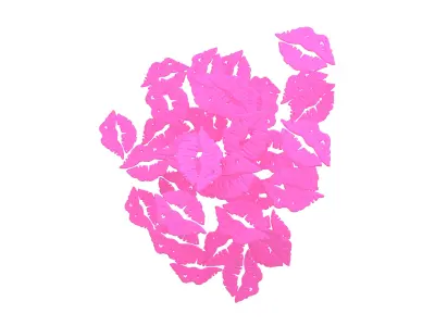 Many Kisses Mark v1 002 3D model