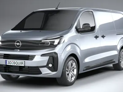 Opel Vivaro L3 2024 3D model