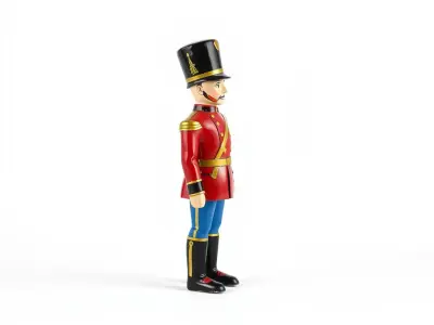 Toy Guard Soldier D Model Pack Low-poly 3D model