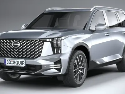 GAC Trumpchi GS8 2022 3D model