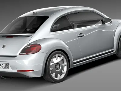 Volkswagen iBeetle 2015 3D model