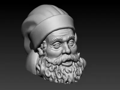 SANTA CLAUS 3D print model 6