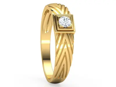 Josh Ring For Men 3D print model