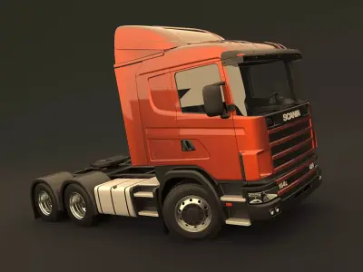 scania-truck 3D model