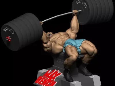 SUPIN PRESS BODYBUILDING 3D print model