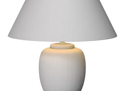 Scandinavian table lamp European Nightstand Bedside Table lamp 3D model