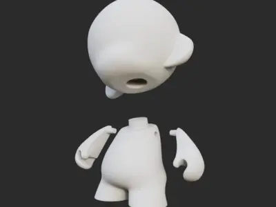 Munny toy 3D print model