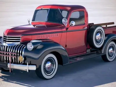 Chevrolet Pickup CG 1946 3D model