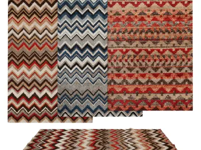 Rugs No 563 Low-poly 3D model