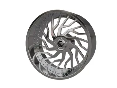 AMANI FORGED Arlo ORIGINAL FORGED WHEEL 3D MODEL 3D print model