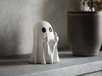 Rude Ghost 3D model