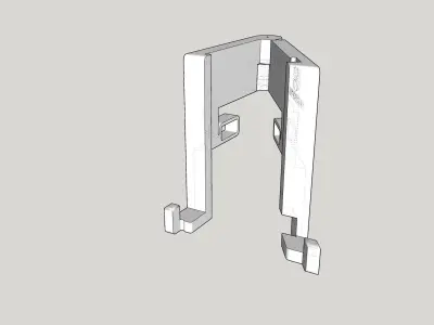 Foldable Phone Cradle for One-handed use 3D print model
