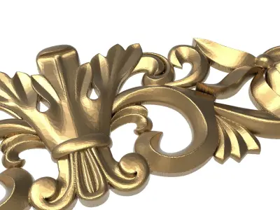  decorative pattern ready for 3D printing 3D model