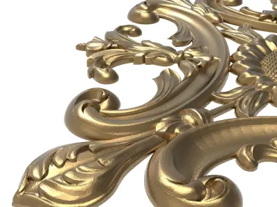  decorative pattern ready for 3D printing 3D model