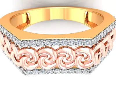 Ladies ring 3D print model buy