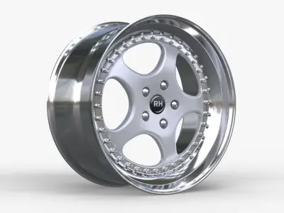 Automobile Rim RHwZ1 3D model