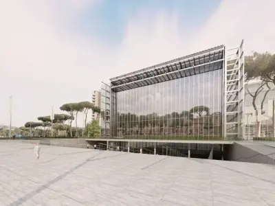 nuvola di fuksas 3D model