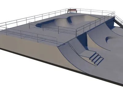 Skate park  3D model
