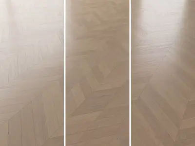  Parquet Oak Canna Brushed set 1 3D model
