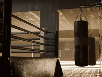 Boxing club 3D model
