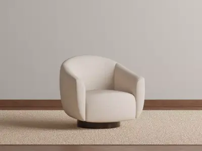 Sonata Lounge Chair 3D model