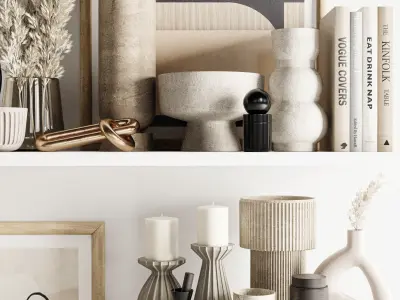 Decorative Set 3D model