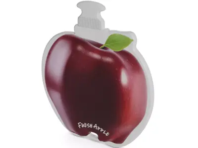 Car air freshener - fresh apples Low-poly 3D model