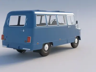 Nysa car 3D model