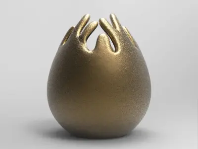 flower vase decor  3D print model