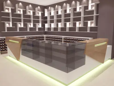 Bowling Alley 3D model