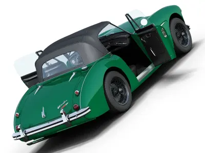 Austin-Healey 3000 MkII 3D model