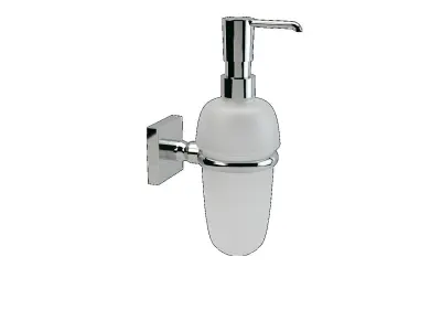 Bay Liquid Soap Dish Glass 3D model