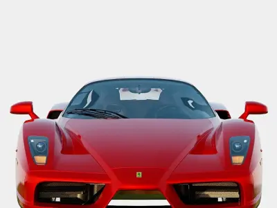 Ferrari Enzo 2002 Low-poly 3D model