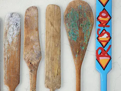 Oars by Like Lodka 3D model