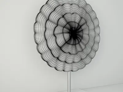 Thai Celing Flower 3D model