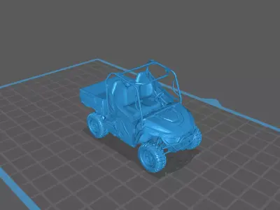 Retriever Utility Terrain Vehicle Buggy 3D print model