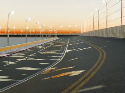 Nascar Race Track  3D model