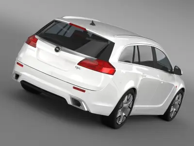 Opel Insignia OPC Sports Tourer 2013 3D model