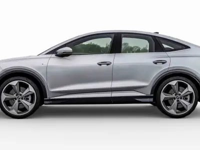 Audi Q4 Sportback e-tron 2022 Low-poly 3D model